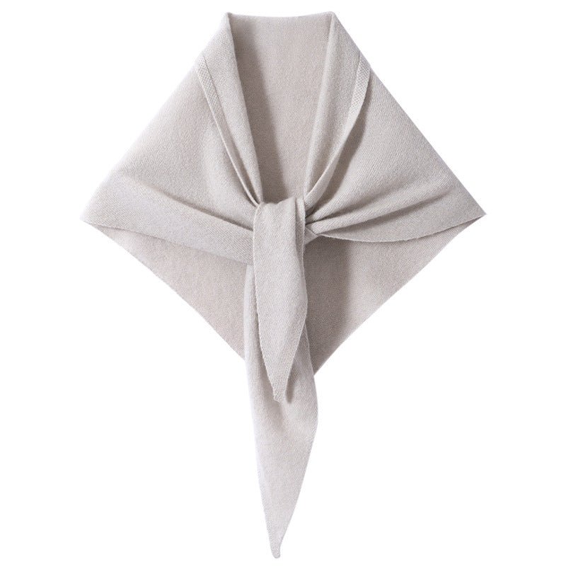Cashmere Bandana Scarf Cashmere Triangle Wrap Cashmere Neck Tie Shawl