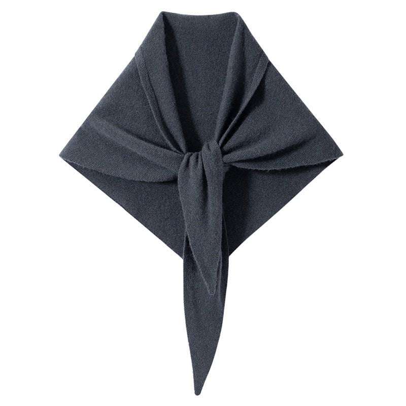 Cashmere Bandana Scarf Cashmere Triangle Wrap Cashmere Neck Tie Shawl