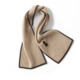 Cashmere Scarf with Trimming Mixed Colors Thick Soft Cashmere Scarves