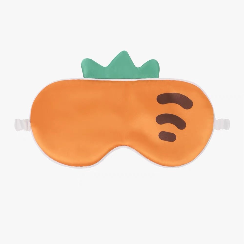 Cute Kids Silk Eye Mask Cartoon Animal and Fruit Designs Silk Sleep Mask
