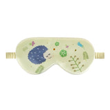 Cute Kids Silk Eye Mask Fun Educational Science Printed Silk Sleep Eye Mask