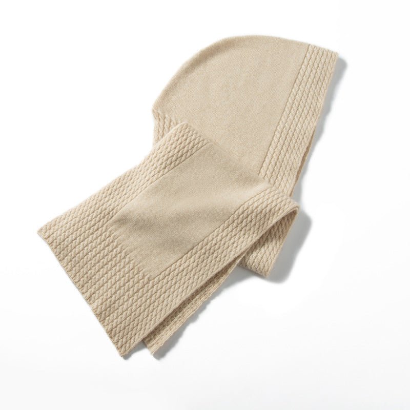Diamond Knit Pure Cashmere Scarf Unisex Cashmere Shawl and Wrap