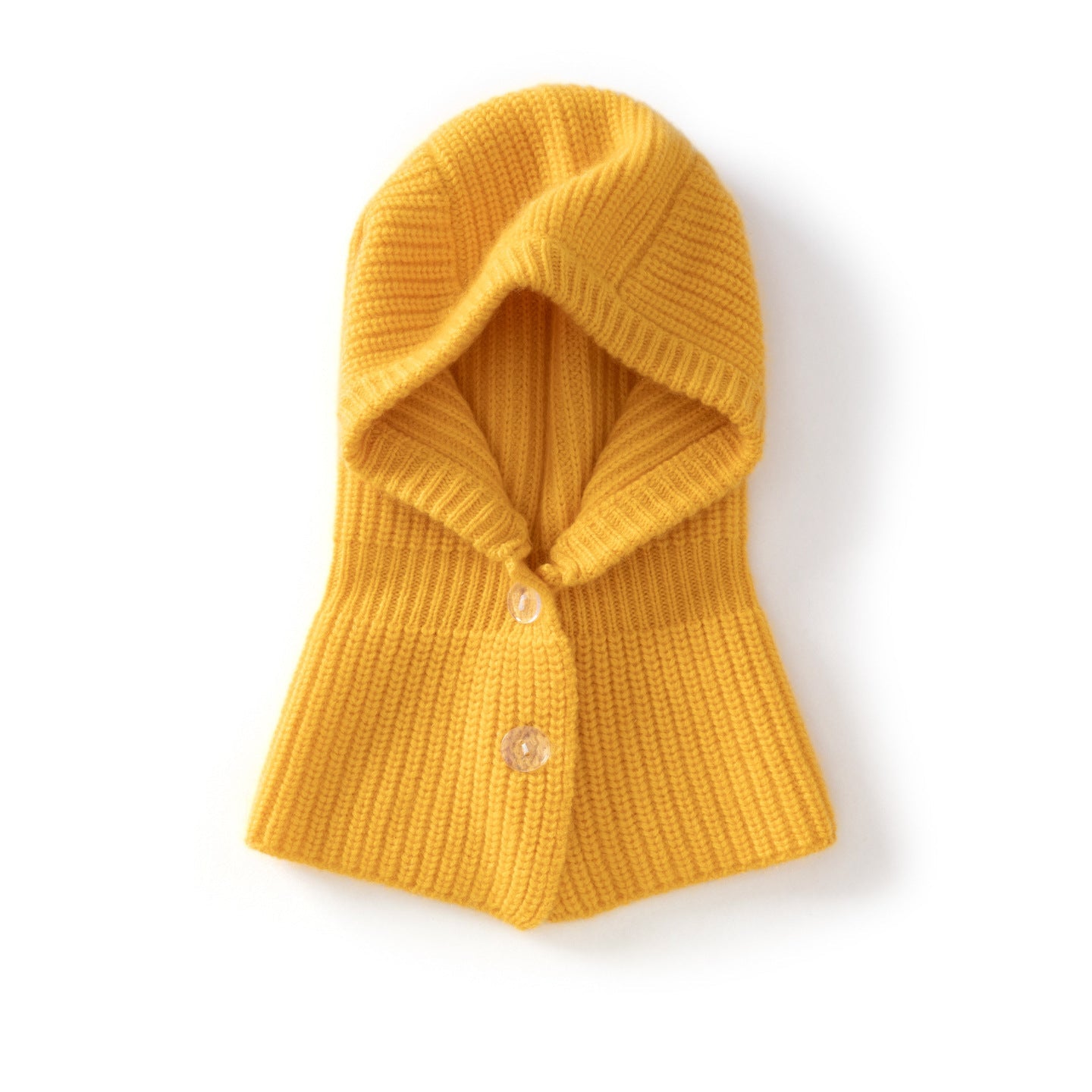 Kids Cashmere Knit Hood Cashmere Balaclava for Boys and Girls