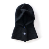 Kids Cashmere Knit Hood Cashmere Balaclava for Boys and Girls