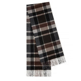 Long Cashmere Scarf with Tassel Plaid Cashmere Warps Multi Styles Winter Gifts
