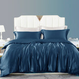 Luxury 100% 19 Momme 4PCS Silk Duvet Cover Set (fitted sheet)