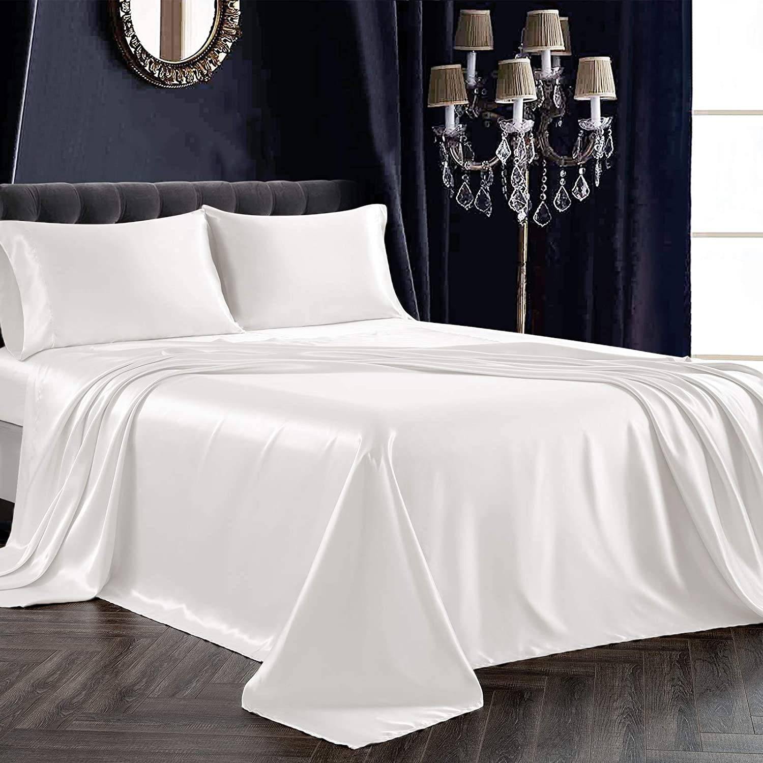 Luxury 100% Silk Bedding 25 Momme Pure 4PCS Silk Bedding Set