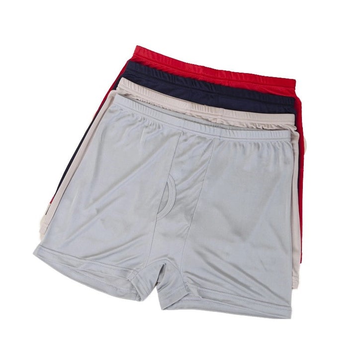 Mens Silk Briefs Underwear Silk Knit Boxer