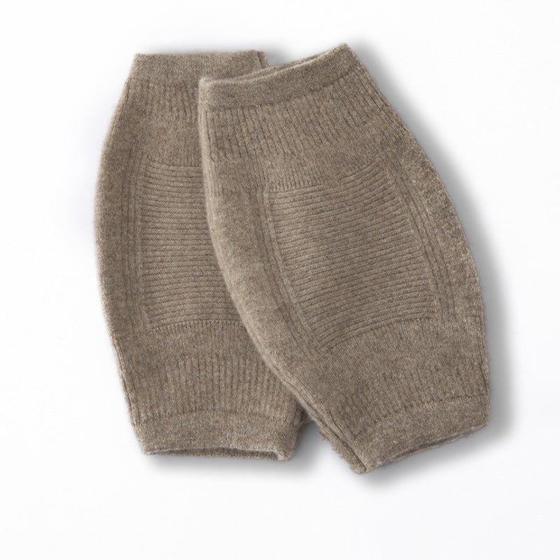 Premium Cashmere Knit Knee Warmers Cashmere Knee Sleeve Wraps