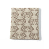 Pure Cashmere Infinity Scarf With Geometric Print Cashmere Neck Gaiter