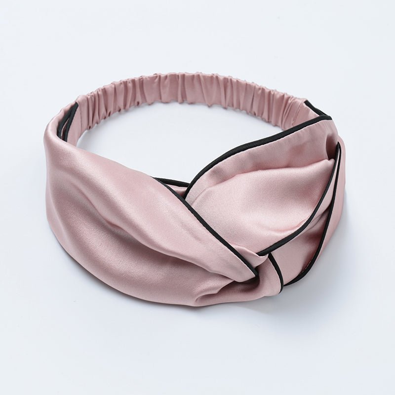 Pure Mulberry Silk Knot Headband For Women