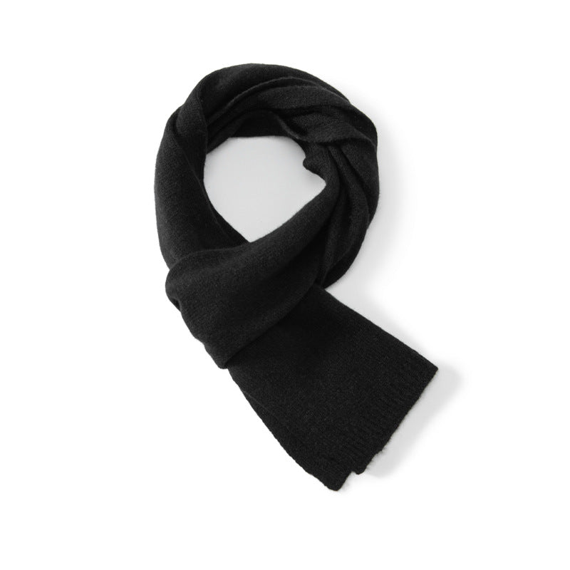Short 100% Cashmere Scarf for Women, Men, and Children