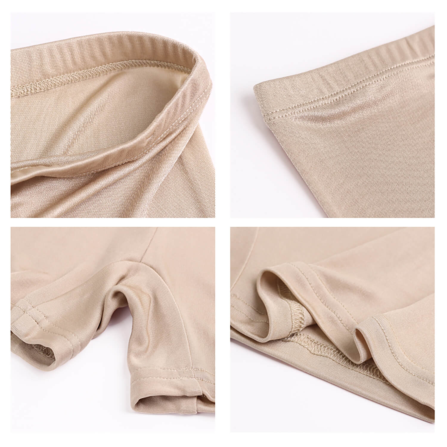 Silk boxer briefs mid - waist underwear for women mulberry silk knitted leggings