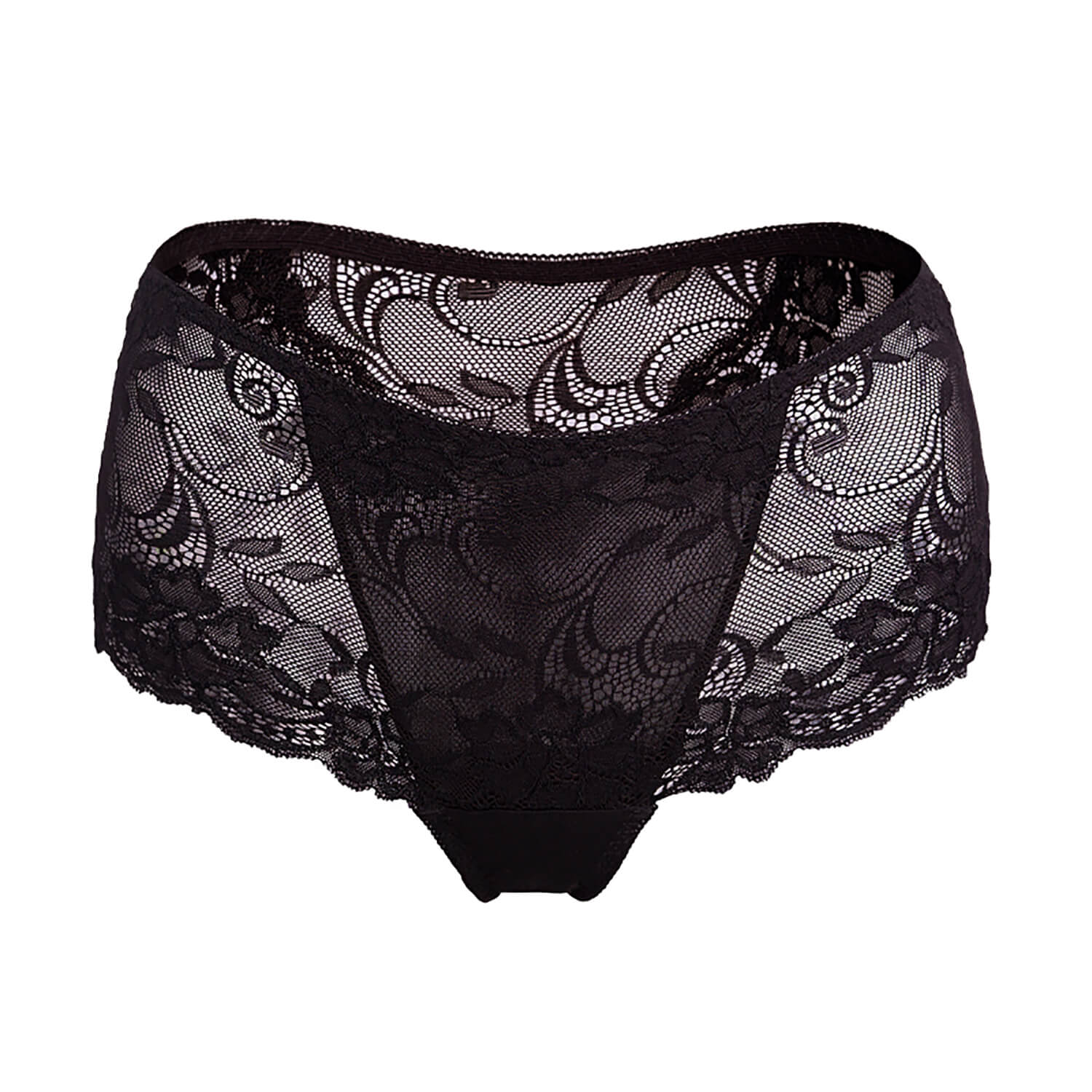 Silk knitted underwear women's lace shorts mulberry silk sexy and comfortable low - waist boxers