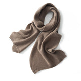 Cashmere Scarves for Couple Warm Knitted Cashmere Neck Scarf for Fall Winter
