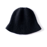 Womens Cashmere Knit Bucket Hat Timeless Cashmere Flare Knit Hat