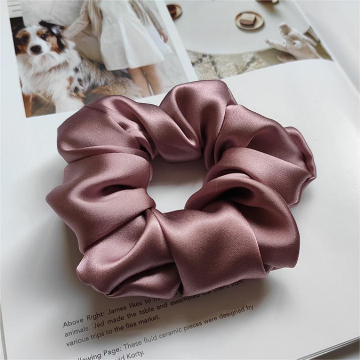 Silk Scrunchies och pannband