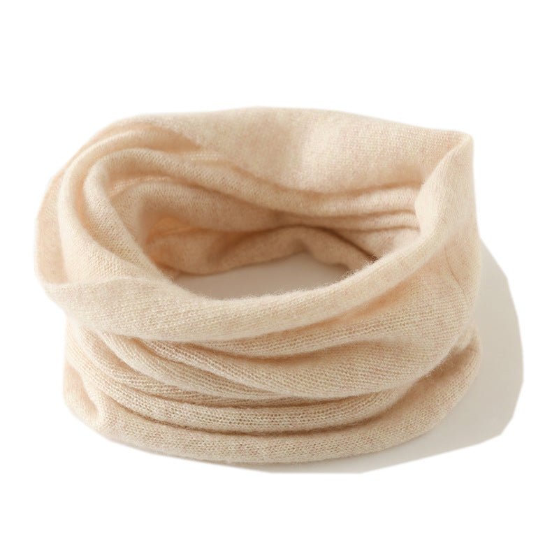 100% Cashmere Neck Warmer Scarf Luxury Lightweight Cashmere Neck Gaiter for Adult