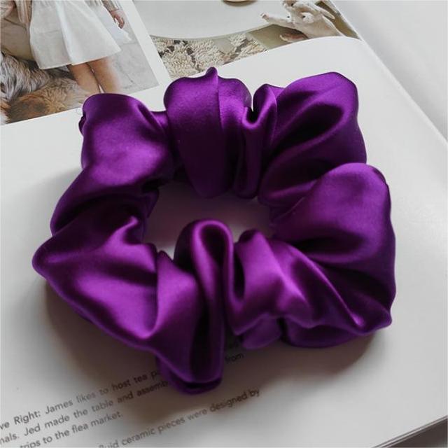 100% Mulberry Silk-Scrunchies for Hair Sleep 30 Momme - slipintosoft