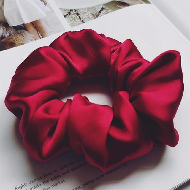 100% Mulberry Silk-Scrunchies for Hair Sleep 30 Momme - slipintosoft