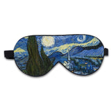 100% Pure Silk Eye Mask Sleep Eye Mask Printed Colors - slipintosoft