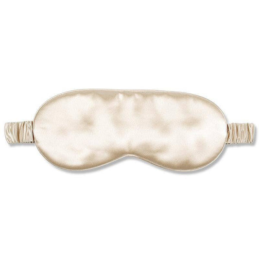 100% Silk Sleep Mask With Elastic Strap Night Eye Mask