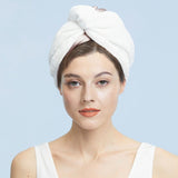 Silk Dry Hair Cap 100% Mulberry Terry Lined Hair Wrap Cap