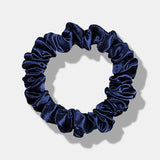 5 Pack Medium Size Flower Silk Hair Scrunchies