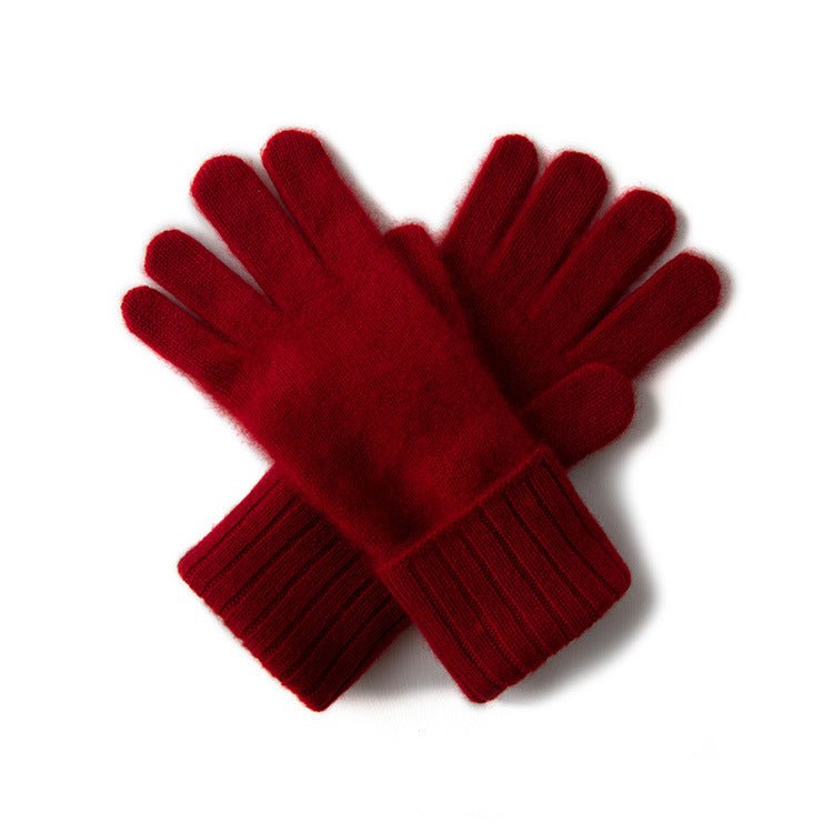 Cashmere Knit Gloves for Women Warm Cashmere Winter Gloves Multi Colors