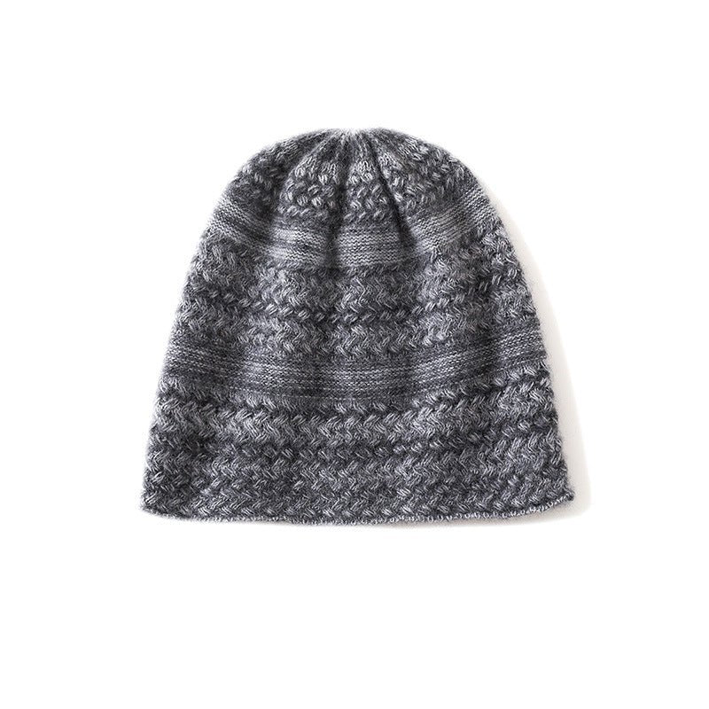 Cashmere Knit Hat Pure Cashmere Beanie Hat for Men and Women Warm Hats Cashmere Hats