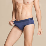 Classic Mens Briefs Sexy Silk Triangle Boxer - slipintosoft