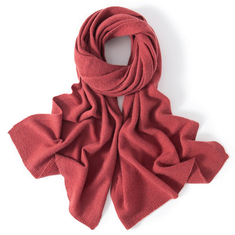 Long 100% Cashmere Scarf Luxury Pure Cashmere Winter Scarf - slipintosoft