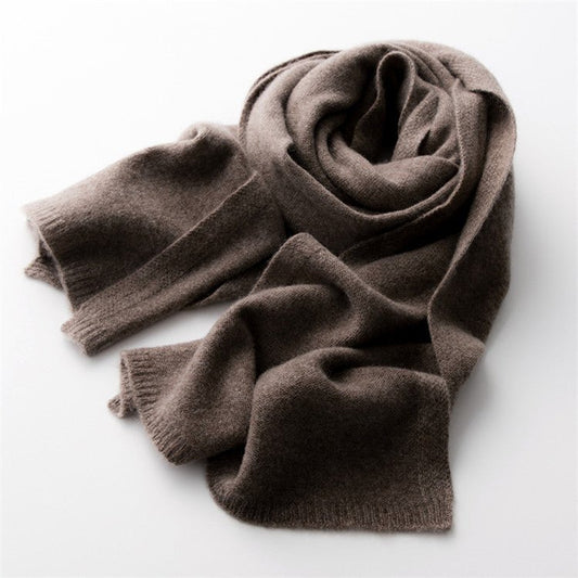 Long 100% Cashmere Scarf Luxury Pure Cashmere Winter Scarf