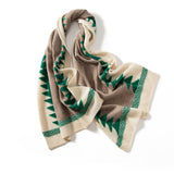 Pure Cashmere Scarf Lång Cashmere Sjal och Wraps Special Christmas Scarves