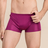 Men's Mulberry Silk Knitted underwear Briefs Comfy Silk Boxer - slipintosoft