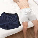 herr silk boxershorts Bekväma silk short byxor