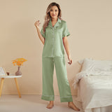 classic pink silk pajamas short sleeve women silk pajamas long silk pyjamas best silk pajamas - slipintosoft