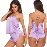 Silk Cami Pj Set Pure Summer Sexy Silk Camisole For Women