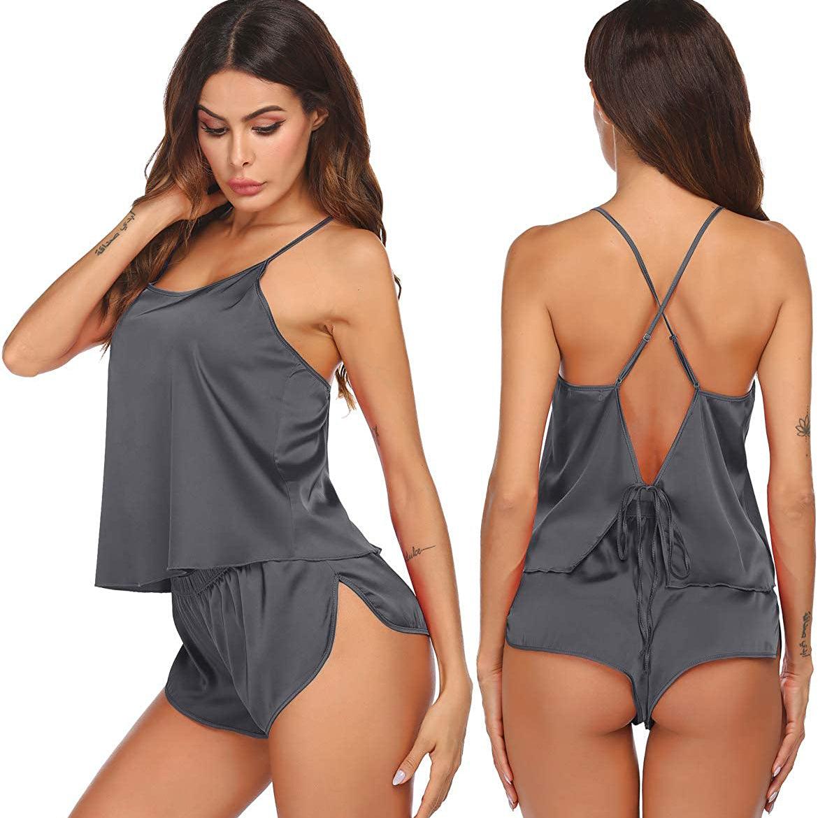 Silk Cami Pj Set Pure Summer Sexy Silk Camisole For Women