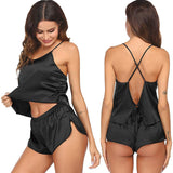 Silk Cami Pj Set Pure Summer Sexy Silk Camisole For Women