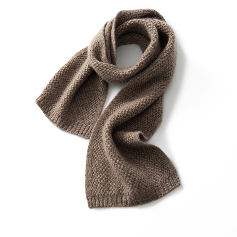 Women and Men Cashmere Scarf Soft Neck Warmer Cashmere Winter Scarf in Solid Colors Cashmere Scarf