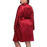 Kvinnor plus size sidenrockar 100% Mulberry ren Silk Badrock med bälte