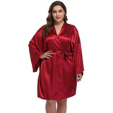 Kvinnor plus size sidenrockar 100% Mulberry ren Silk Badrock med bälte