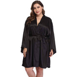 Kvinnor plus size sidenrockar 100% Mulberry ren Silk Badrock med bälte