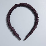 Pure Mulberry Silk Covered Pannband för kvinnor