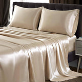 22 Momme Pure 4ST Silk Sängkläder Set